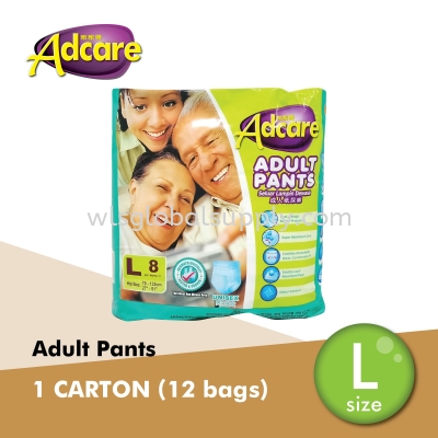 Adcare Adult Pants L Size (CARTON)