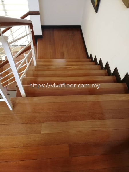 Solid Timber Staircase SOLID TIMBER FLOORING Selangor, Malaysia, Kuala Lumpur (KL), Puchong Supplier, Installation, Supply, Supplies | Viva Floor & Home Living