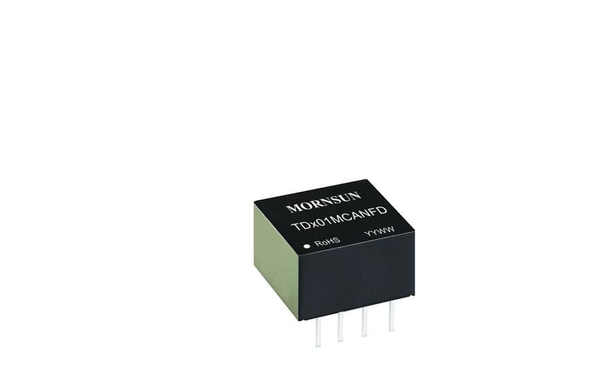mornsun compact transceiver module td5(3)01mcanfd