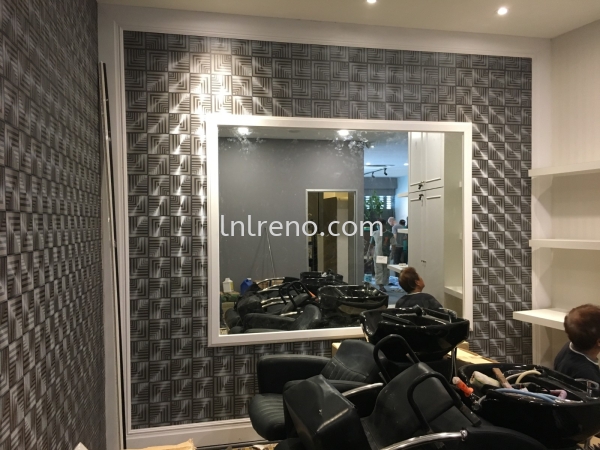 Salon Renovation and Carpentry work in Ampang KL Hair Saloon Renovation Petaling Jaya (PJ), Selangor, Kuala Lumpur (KL), Malaysia. Design, Renovation, Decoration | LNL Reno Enterprise