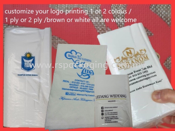 2 Ply Dinner Napkin (M.o.q 20,000pcs) CUSTOMIZE OWN LOGO PRINTING TISSUE / NAPKIN  Kuala Lumpur (KL), Malaysia, Selangor, Kepong Supplier, Suppliers, Supply, Supplies | RS Peck Trading