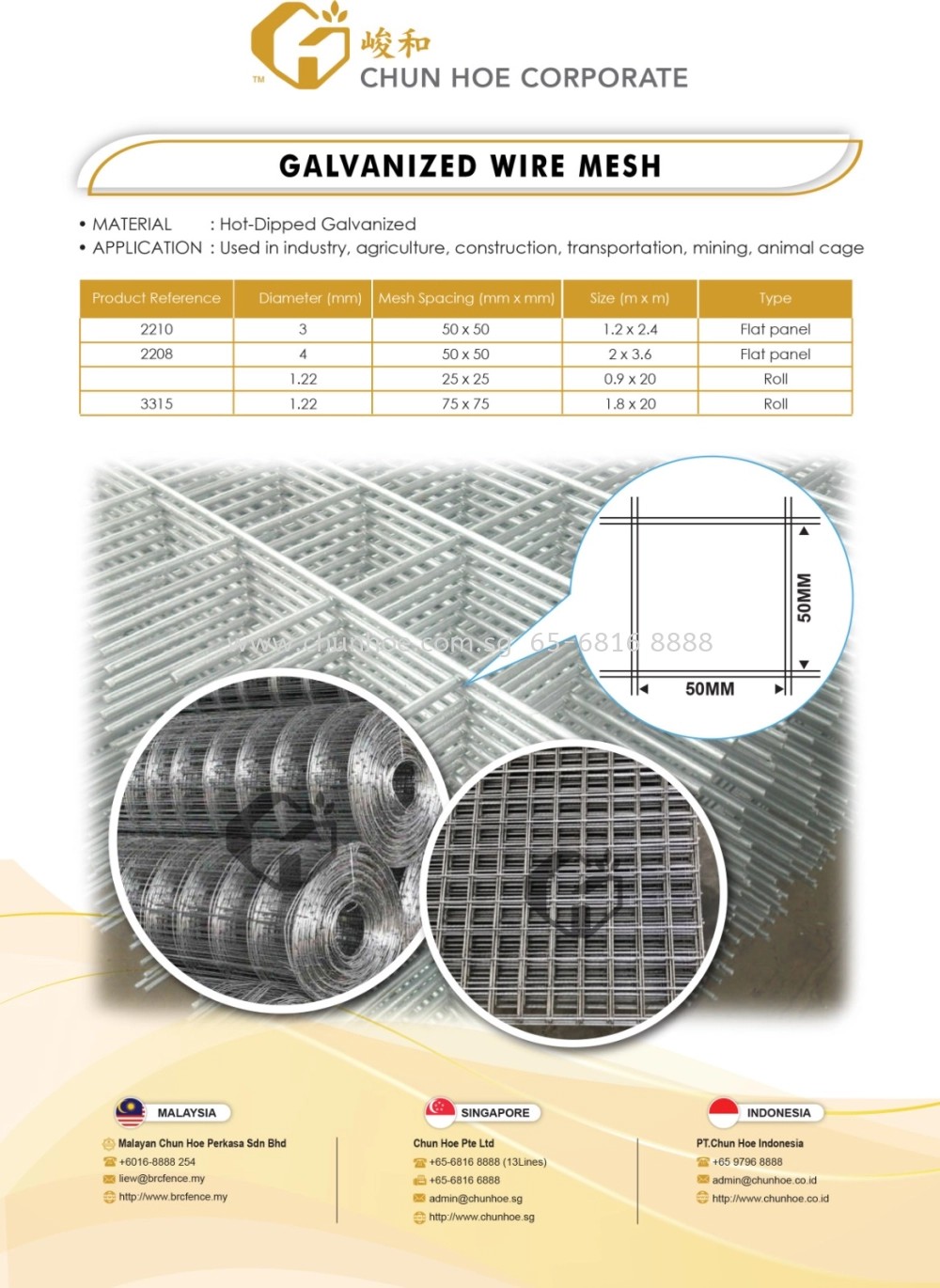 Galvanized Wire Mesh