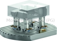 Modular system for direct workpiece clamping