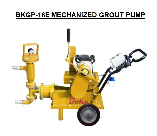 BKGP-16E Mechanized Grout Pump Singapore | 15L/min 240V