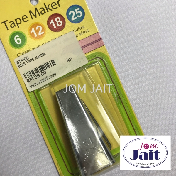 Bias Tape Maker 12MM / 1/2 CodeBTM12 Sewing Machine Spare Part And Accessories  Malaysia, Kedah, Alor Setar Supplier, Wholesaler, Supply, Supplies | Syarikat Sin Joo Hin