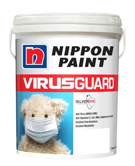 Nippon Virus Guard Interior Wall Nippon Paint Johor Bahru Supply Supplier | Ju Seng Hong (M) Sdn Bhd