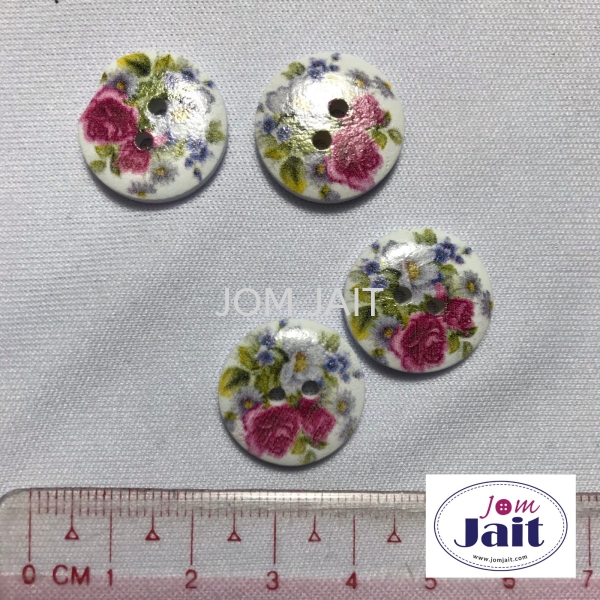 Button HLL Colour 07 18MM In Pcs CodeBHLL07PCS   Button 2 Hole / Butang Dua Lubang  Button Malaysia, Kedah, Alor Setar Supplier, Wholesaler, Supply, Supplies | Syarikat Sin Joo Hin