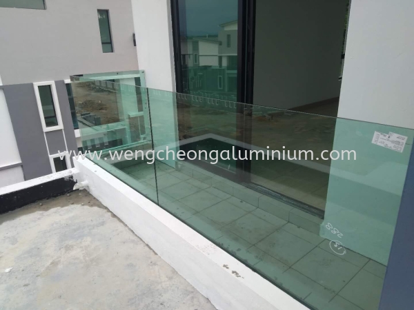  Balcony Glass Railing Selangor, Malaysia, Kuala Lumpur (KL), Sungai Buloh Supplier, Suppliers, Supply, Supplies | Weng Cheong Glass Trading Sdn Bhd