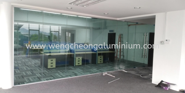  Frameless Temp Swing Door Selangor, Malaysia, Kuala Lumpur (KL), Sungai Buloh Supplier, Suppliers, Supply, Supplies | Weng Cheong Glass Trading Sdn Bhd