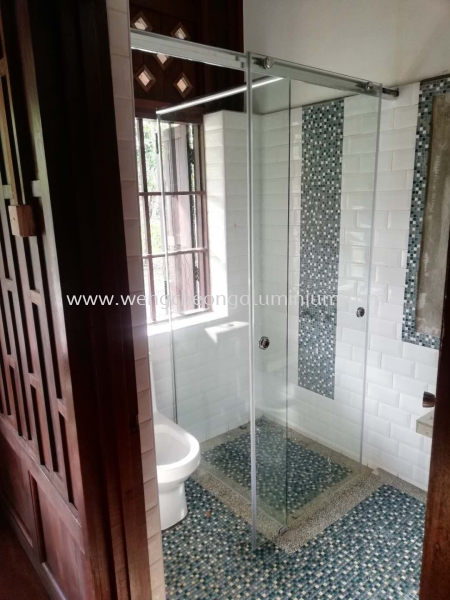  Sliding Door Shower Screen Tempered Glass Selangor, Malaysia, Kuala Lumpur (KL), Sungai Buloh Supplier, Suppliers, Supply, Supplies | Weng Cheong Glass Trading Sdn Bhd