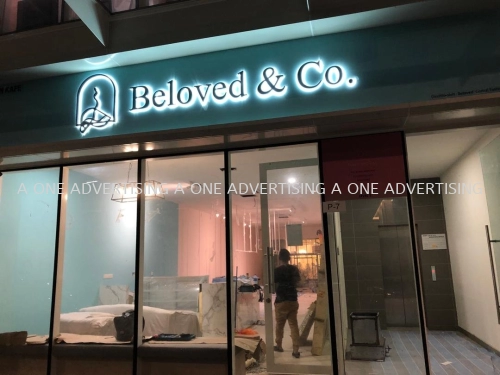 *Beloved & Cafe* LED Box Up Lettering