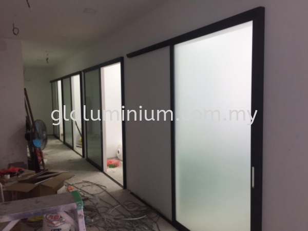  One panel sliding door Selangor, Malaysia, Kuala Lumpur (KL), Cheras Supplier, Installation, Supply, Supplies | GL GLASS & ALUMINIUM TRADING