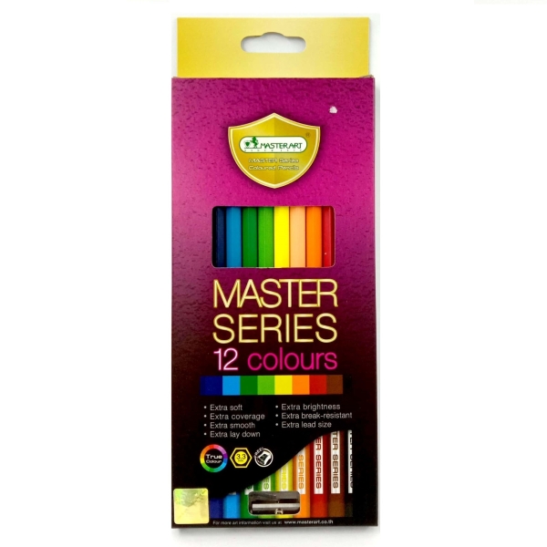 MASTER SERIES COLOURED PENCILS 12 COLOURS Color Pencils Art Supplies Stationery & Craft Johor Bahru (JB), Malaysia Supplier, Suppliers, Supply, Supplies | Edustream Sdn Bhd
