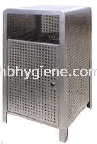 SQB-156/SS OUTDOOR BIN Tong Sampah Pontian, Johor Bahru(JB), Malaysia Suppliers, Supplier, Supply | HB Hygiene Sdn Bhd