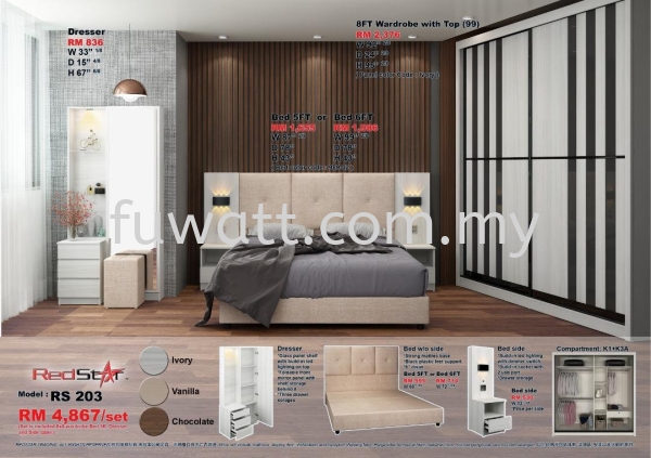 BEDROOM SET Others Kulai, Johor Bahru (JB), Malaysia Supplier, Suppliers, Supply, Supplies | Fu Watt Furniture Trading Sdn Bhd