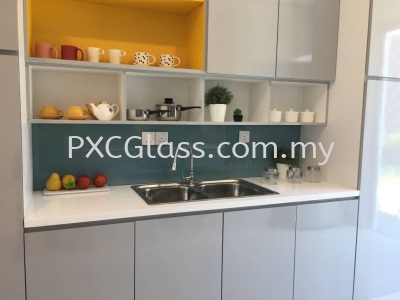 Colour Glass Kitchen