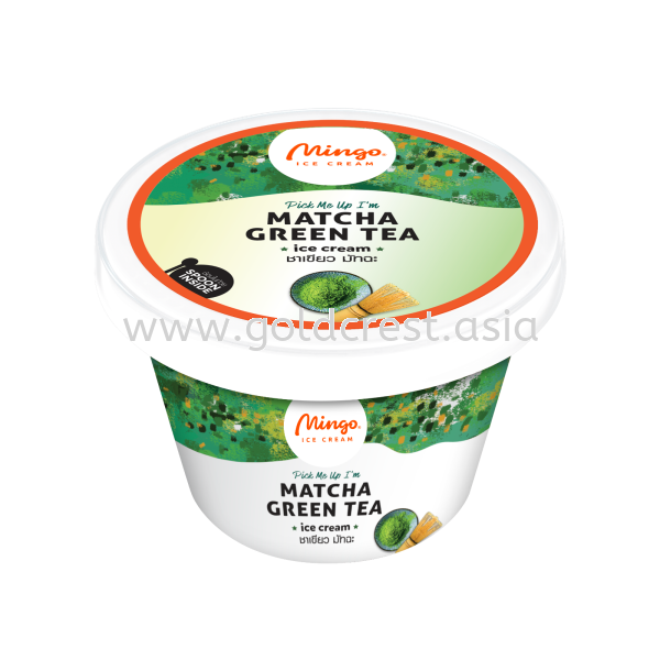 Mingo Matcha Green Tea 4OZ Ice cream Frozen Product Malaysia, Johor Bahru (JB), Selangor, Kuala Lumpur (KL) Supplier, Wholesaler, Supply, Supplies | GOLDCREST F&B SDN BHD