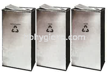 RECYCLE-235/SS Recycle Bins Waste Bins Pontian, Johor Bahru(JB), Malaysia Suppliers, Supplier, Supply | HB Hygiene Sdn Bhd