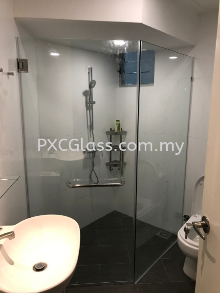 Shower Screen Swing Door Frameless Swing Shower Selangor, Malaysia, Kuala Lumpur (KL), Shah Alam Supplier, Installation, Supply, Supplies | Pan Xue Cheng Glass Sdn Bhd