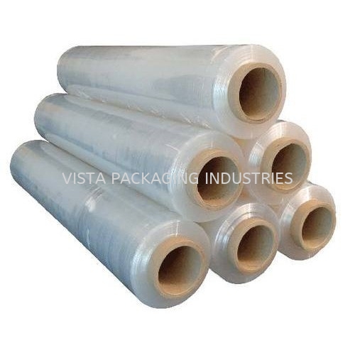 ORIGINAL STRETCH FILM HAND ROLL STRETCH FILM / LLDPE PALLET FILM INDUSTRIAL PACKING MATERIAL Selangor, Klang, Malaysia, Kuala Lumpur (KL) Supplier, Suppliers, Supply, Supplies | VISTA PACKAGING INDUSTRIES (M) SDN. BHD.