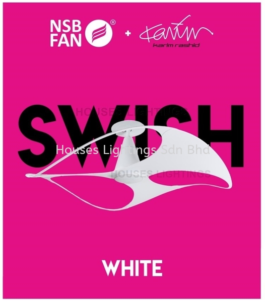 SWISH White - VENTO - NSB VENTO NSB Ceiling Fan Ceiling Fan Selangor, Malaysia, Kuala Lumpur (KL), Puchong Supplier, Suppliers, Supply, Supplies | Houses Lightings Sdn Bhd