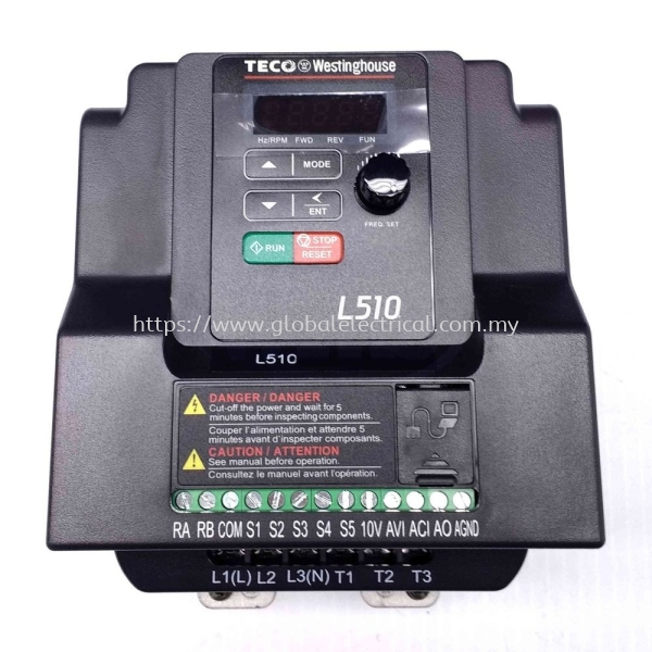 Teco L510 Teco Inverter Teco Malaysia, Selangor, Kuala Lumpur (KL), Petaling Jaya (PJ) Supplier, Suppliers, Supply, Supplies | Global Electrical & Automation Sdn Bhd