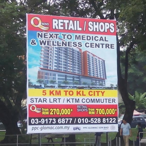  Project Signboard Outdoor Signage Malaysia, Selangor, Kuala Lumpur (KL), Ampang Manufacturer, Maker, Supplier, Supply | Axis Design & Marketing