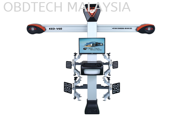 V60 Wheel Alignment 3D Melaka, Malaysia Supplier, Suppliers, Supply, Supplies | OBD Automotive Technology Sdn Bhd