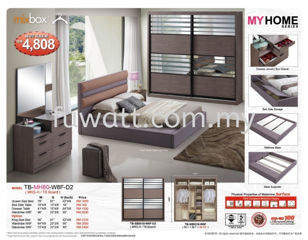 BEDROOM SET BEDROOM Kulai, Johor Bahru (JB), Malaysia Supplier, Suppliers, Supply, Supplies | Fu Watt Furniture Trading Sdn Bhd