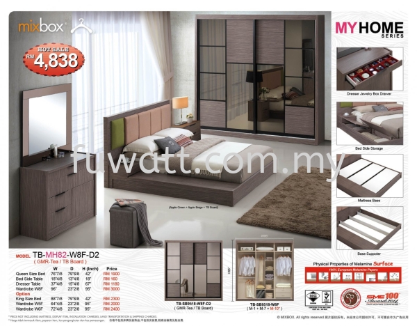 BEDROOM SET BEDROOM Kulai, Johor Bahru (JB), Malaysia Supplier, Suppliers, Supply, Supplies | Fu Watt Furniture Trading Sdn Bhd