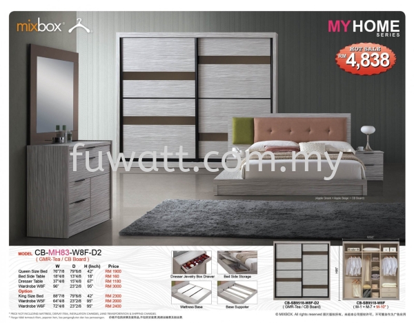 BEDROOM SET BEDROOM Kulai, Johor Bahru (JB), Malaysia Supplier, Suppliers, Supply, Supplies | Fu Watt Furniture Trading Sdn Bhd