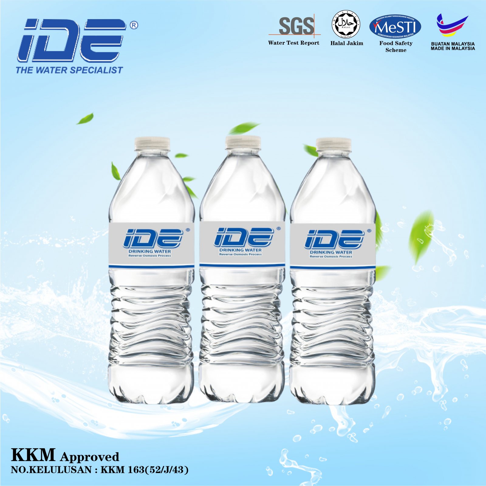 500ml IDE RO DRINKING WATER