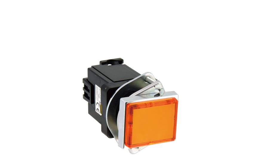 omron m2p (super luminosity type) large square-bodied indicators. new models added with ultra leds.