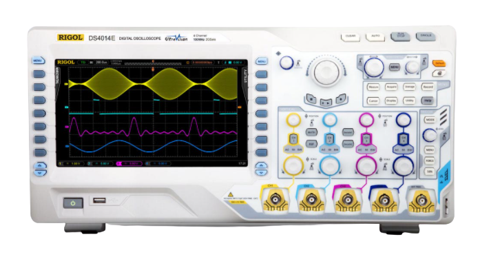 rigol ds4014e ultra vision - 4-channel oscilloscope, 100mhz, 2 gs/s