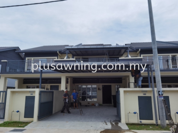 Alumbond Composite Panel @Jalan Adenium 5b/3, Bukit Beruntung, Selangor Aluminium Composite Panel Selangor, Malaysia, Kuala Lumpur (KL), Cheras Contractor, Service | Plus Awning & Iron Sdn Bhd