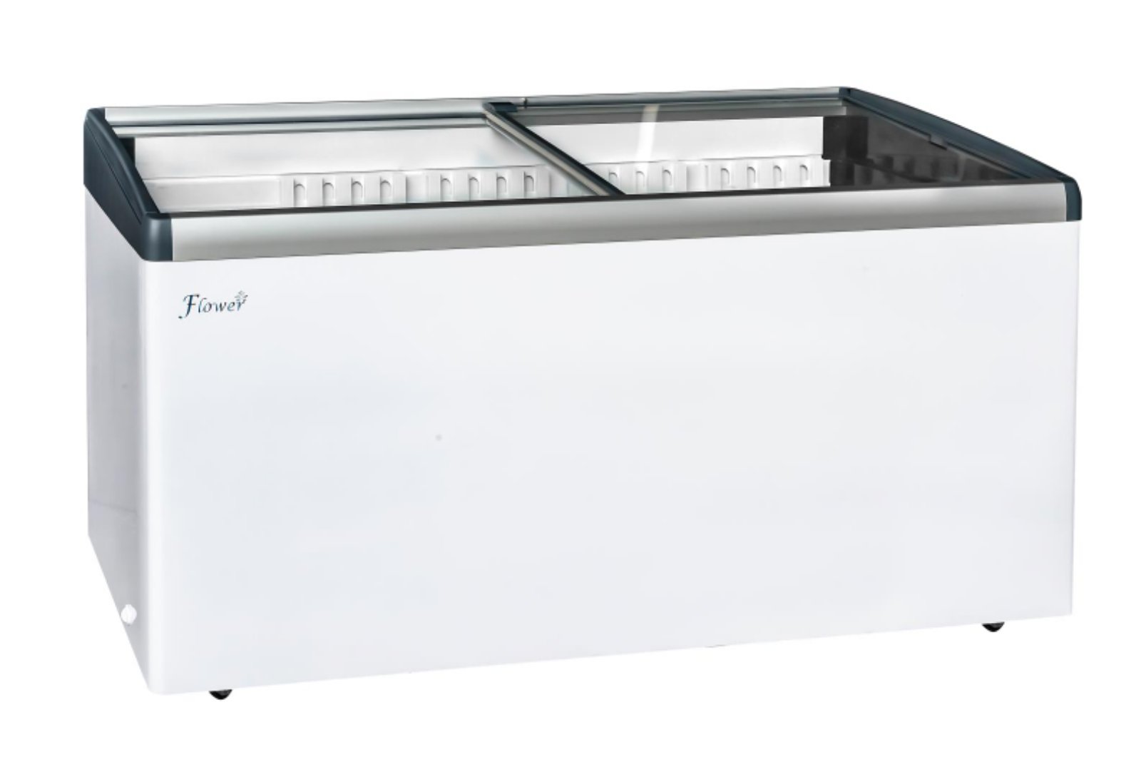 Flower island display freezer (manual defrost) 