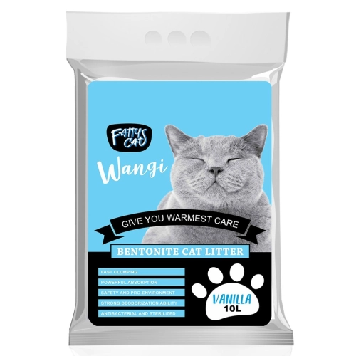 BENTONITE CAT LITTER - VANILLA 10L