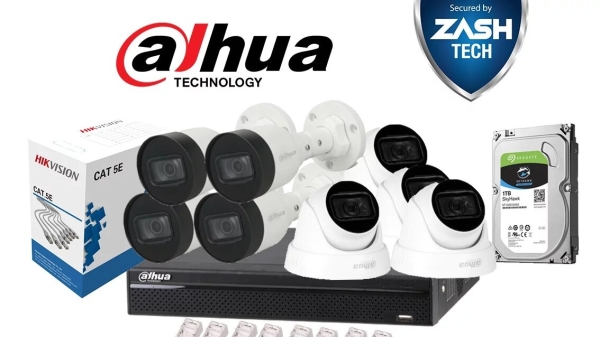 Dahua Set IP 2MP POE 8 Camera CCTV Set CCTV Selangor, Malaysia, Penang, Kuala Lumpur (KL), Shah Alam, Seberang Perai Supplier, Installation, Supply, Supplies | ZASHTECH SDN BHD