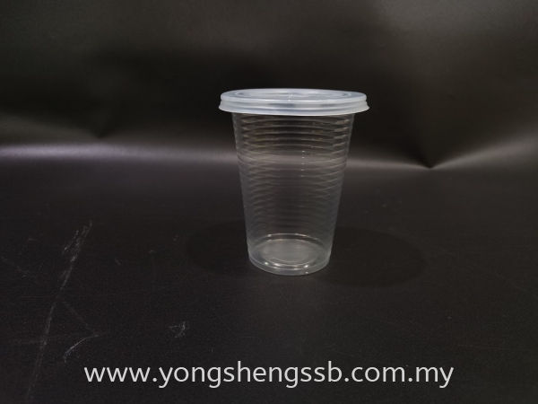 EC A16 (2000PCS/CTN) WITH LID Plastic Cup / Bottle / Bowl / Plate Container / Plastic Cup / Bottle / Bowl / Plate / Tray / Cutleries / PET Johor Bahru (JB), Malaysia, Muar, Skudai Supplier, Wholesaler, Supply | Yong Sheng Supply Sdn Bhd