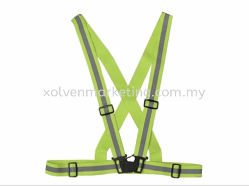 High Visibility Reflective Elastic Belt Vest