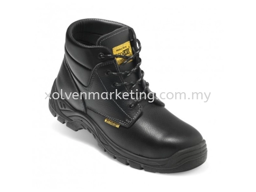 Ankle - Cut Safety Shoe With Shoe Lace - PU SOLE