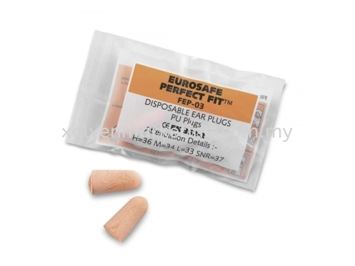 Eurosafe Disposable Foam Earplugs