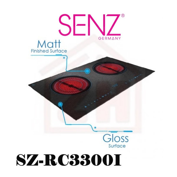 SENZ 2 Burner Induction Hob SZ-RC3300I SENZ ELECTRIC HOB BUILT-IN ELECTRIC HOB KITCHEN APPLIANCES Johor Bahru (JB), Kulai, Malaysia Supplier, Suppliers, Supply, Supplies | Zhin Heng Hardware & Trading Sdn Bhd