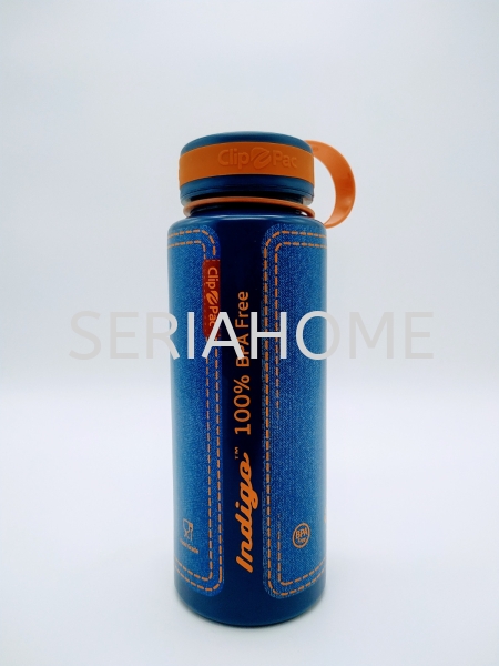 Blue Jean PP Water Bottle - 800ml Dark Blue Blue Jeans Clip Pac Malaysia, Negeri Sembilan, Nilai Supplier, Suppliers, Supply, Supplies | SERIAHOME (M) SDN BHD