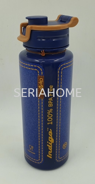 Blue Jean PP Water Bottle - 800ml Dark Blue Blue Jeans Clip Pac Malaysia, Negeri Sembilan, Nilai Supplier, Suppliers, Supply, Supplies | SERIAHOME (M) SDN BHD