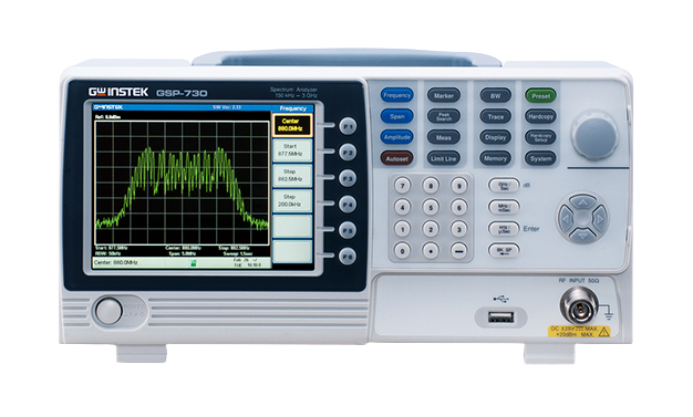 gw instek gsp-730 spectrum analyzer