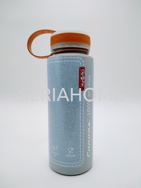 Blue Jean PP Water Bottle - 800ml Grey Blue Jeans Clip Pac Malaysia, Negeri Sembilan, Nilai Supplier, Suppliers, Supply, Supplies | SERIAHOME (M) SDN BHD