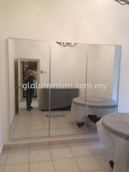 5mm clear mirror@Canary Residence. jalan Tanam Cheras Hartamas. Cheras  Dining room wall mirror Selangor, Malaysia, Kuala Lumpur (KL), Cheras Supplier, Installation, Supply, Supplies | GL GLASS & ALUMINIUM TRADING