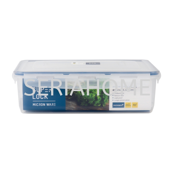 Rectangle Food Storage - 3,000 ML Superlock PREMIUM Series Super Lock Malaysia, Negeri Sembilan, Nilai Supplier, Suppliers, Supply, Supplies | SERIAHOME (M) SDN BHD