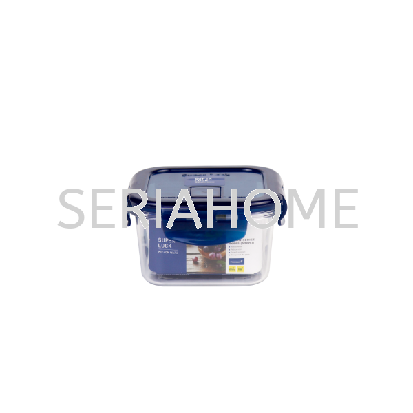 Square Food Storage - 500 ML Superlock TRITAN Series Super Lock Malaysia, Negeri Sembilan, Nilai Supplier, Suppliers, Supply, Supplies | SERIAHOME (M) SDN BHD